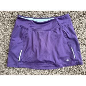 Brooks Athletic Skort Size XS Purple Running Tennis Pickleball Workout